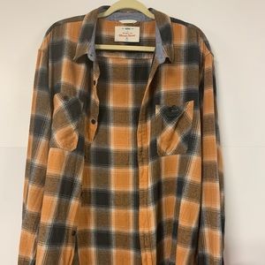 Men’s XXL Orange flannel